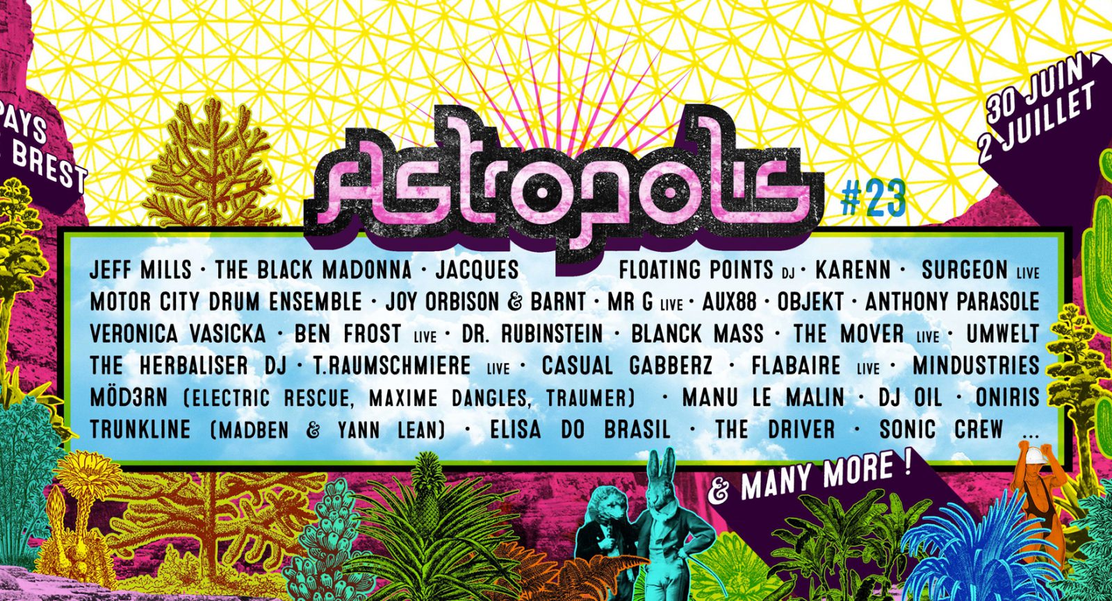 [Festival] Programmation Astropolis 2017