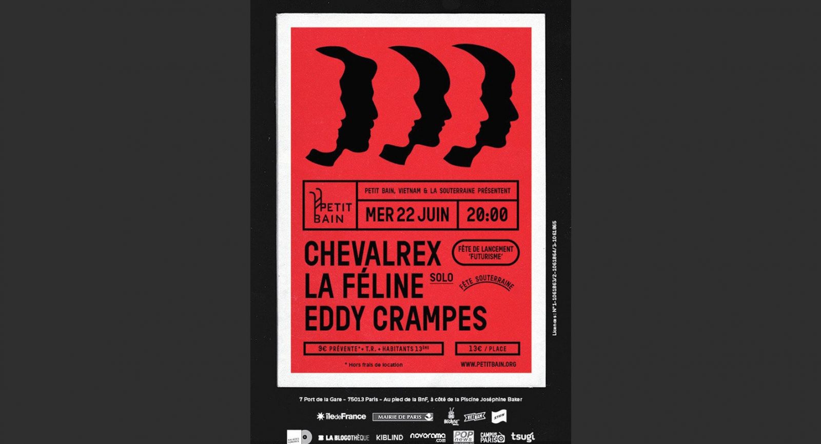 Fête souterraine w/ Chevalrex