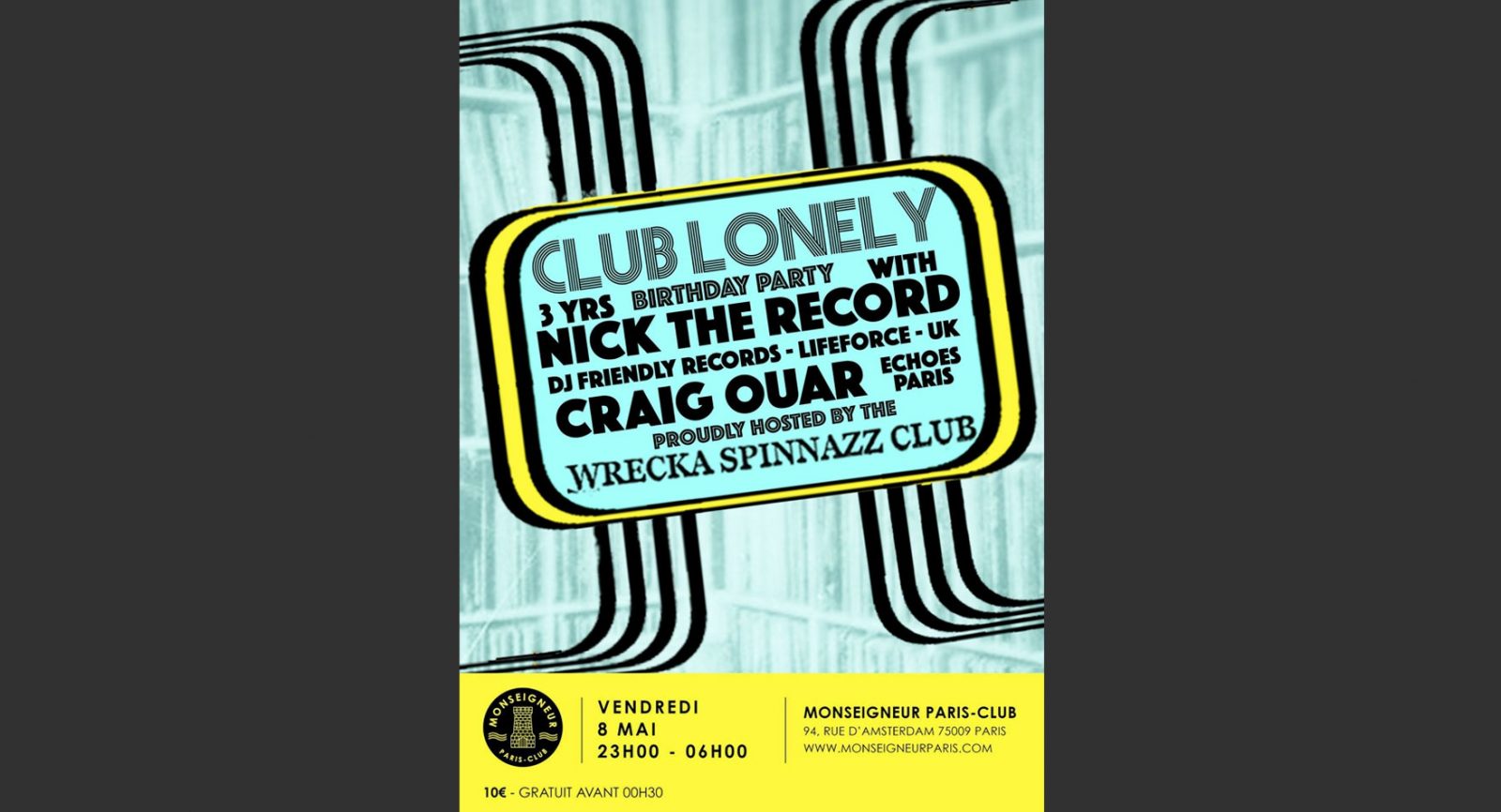 Club Lonely w/Nick The Record