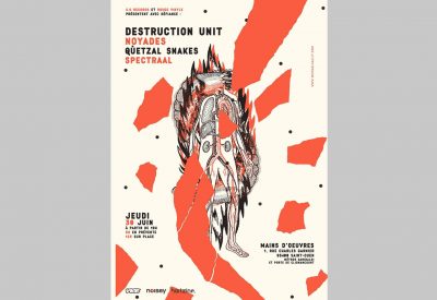Rouge vinyle x Mains d’oeuvres w/Destruction Unit & more