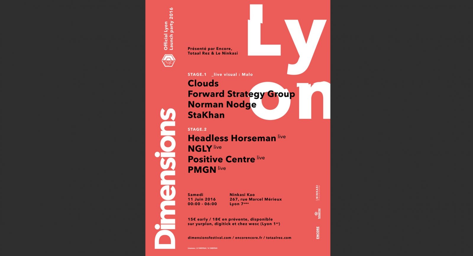 Dimensions Festival Launch Party w/Clouds