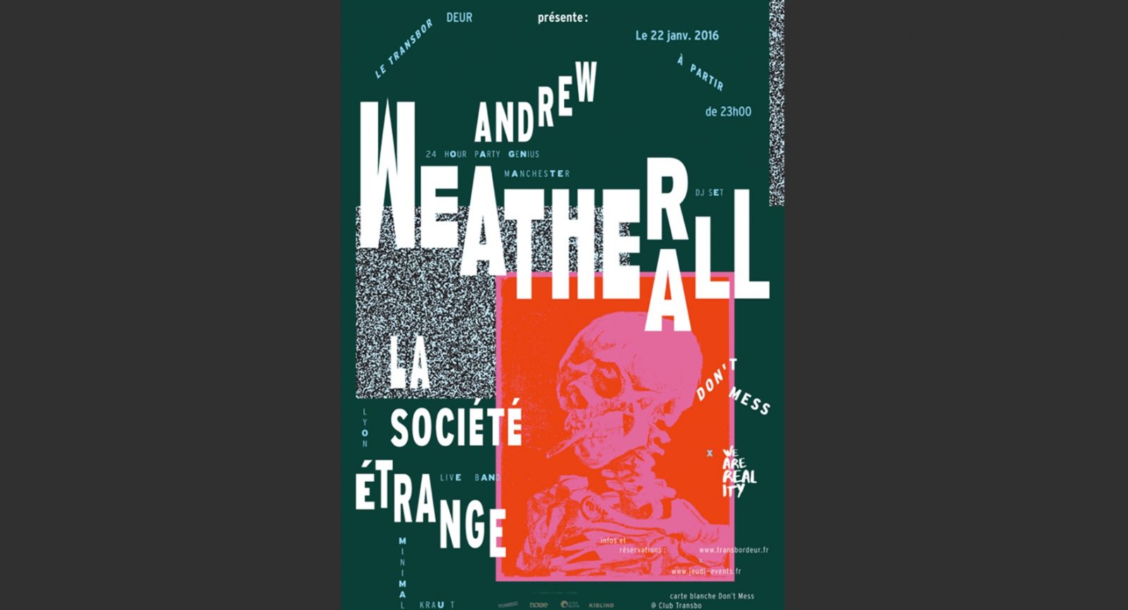 Don’t Mess w/Andrew Weatherall