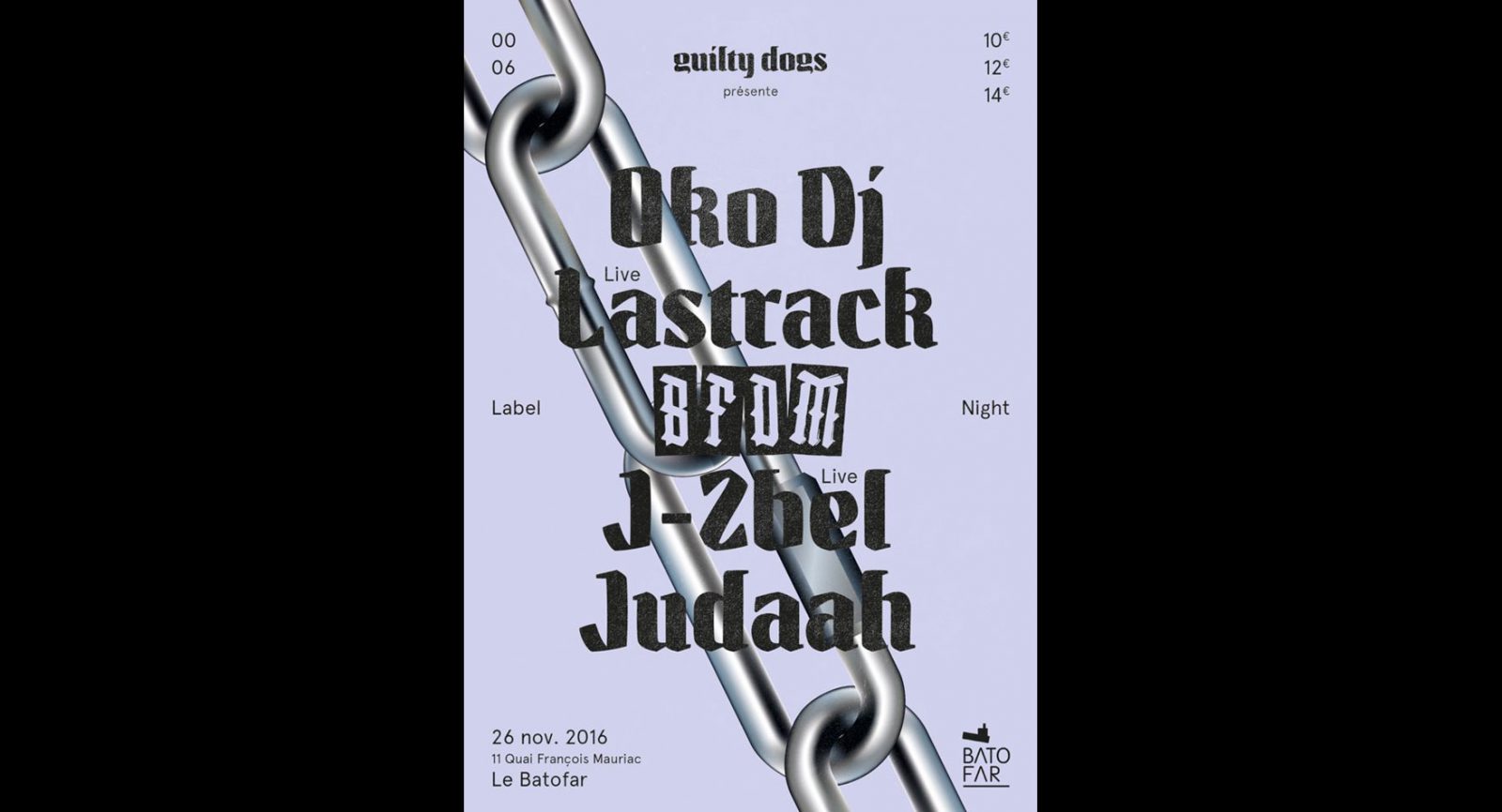 Guilty Dogs : BFDM Label Night