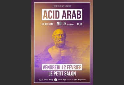 Happiness Therapy : 2 ans w/Acid Arab