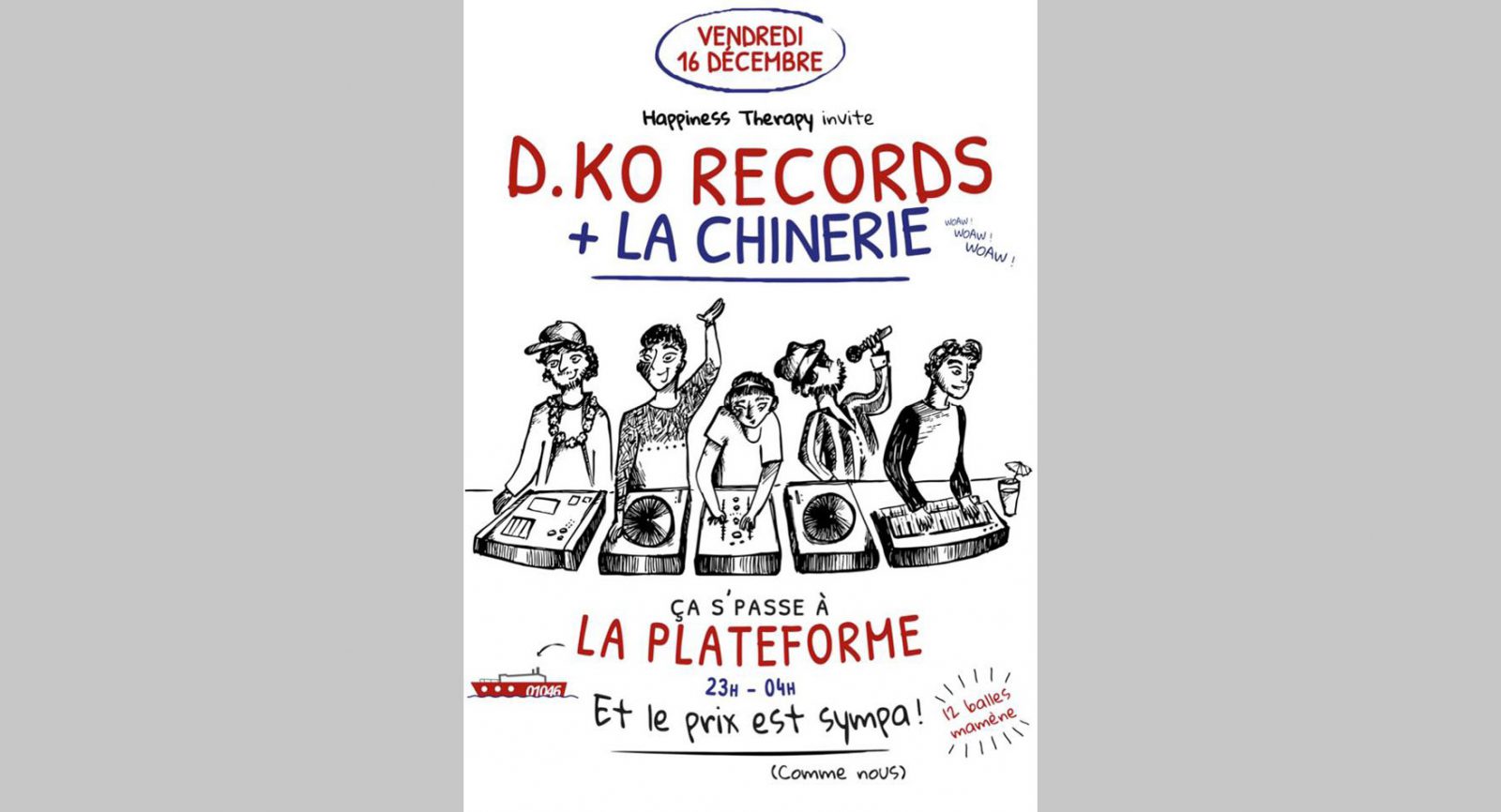 Happiness Therapy invite D.KO Records
