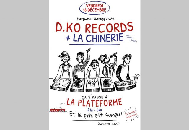 Happiness Therapy invite D.KO Records