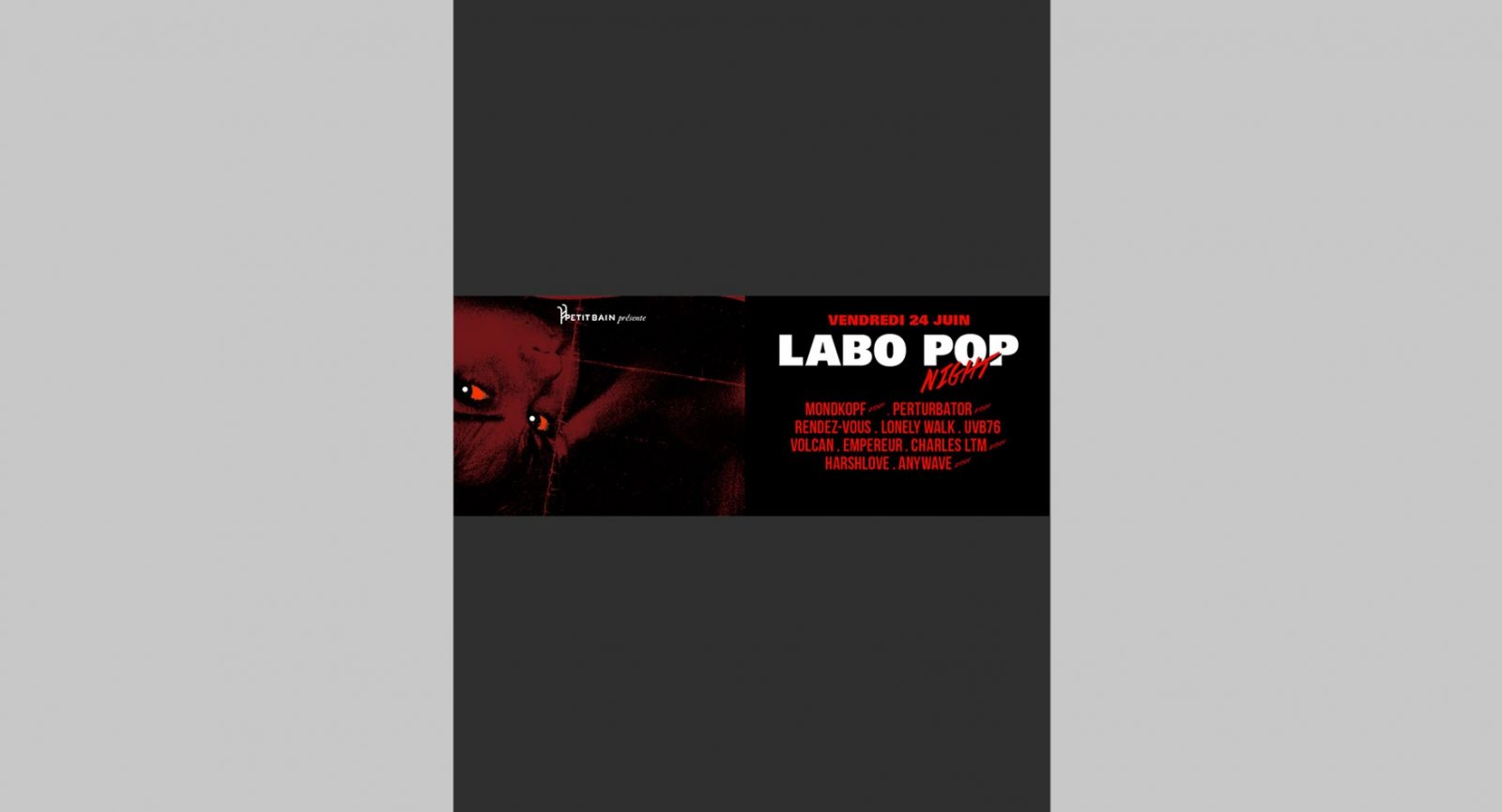 Labo Pop Night w/ Mondkopf DJset