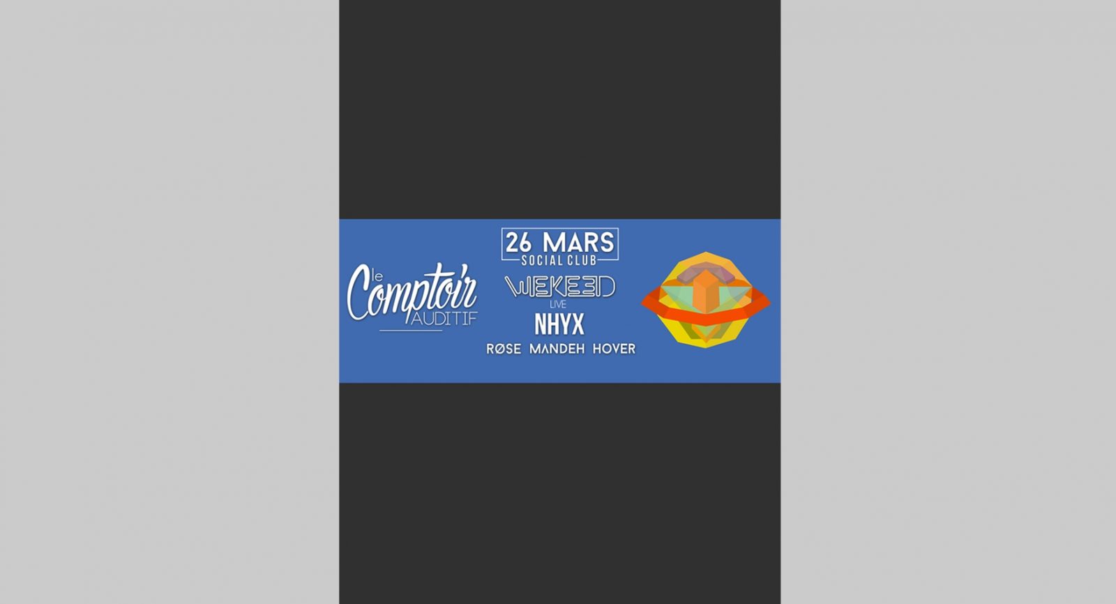 Le Comptoir Auditif w/Wekeed