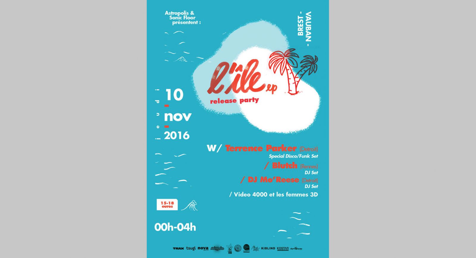 L’Ile EP release party w/Terrence Parker