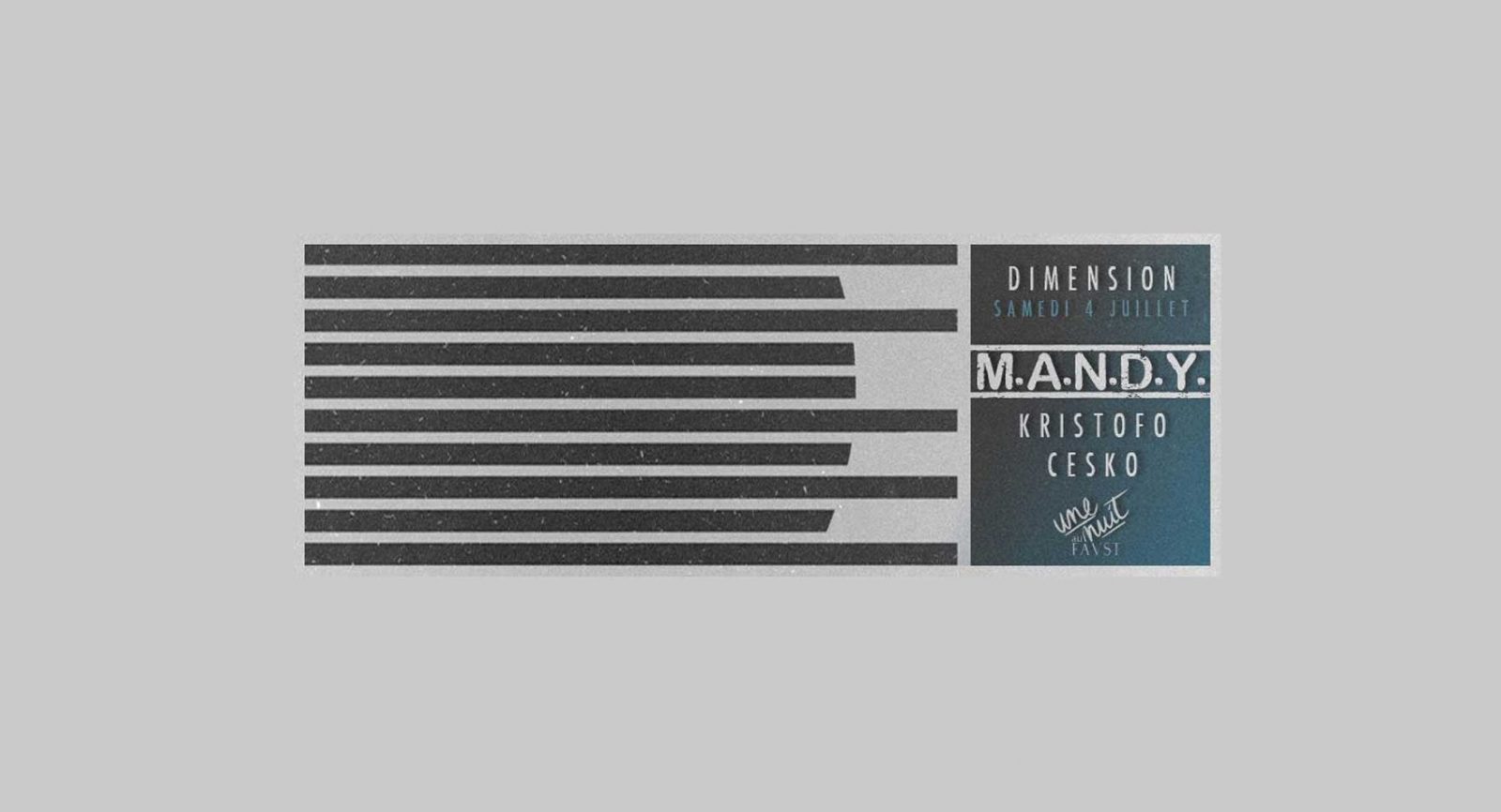 Dimension w/ M.A.N.D.Y