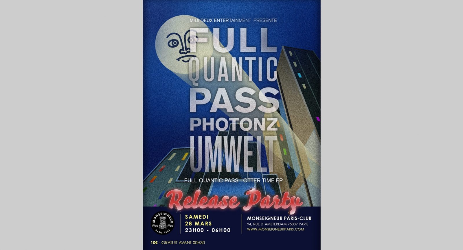 Midi-Deux prés. Full Quantic Pass Release Party