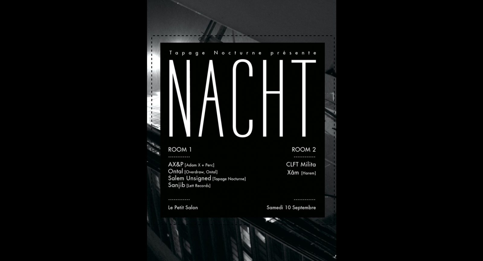 Nacht w/ AX&P (Adam x & Perc)