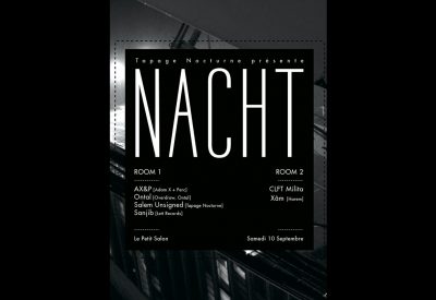 Nacht w/ AX&P (Adam x & Perc)