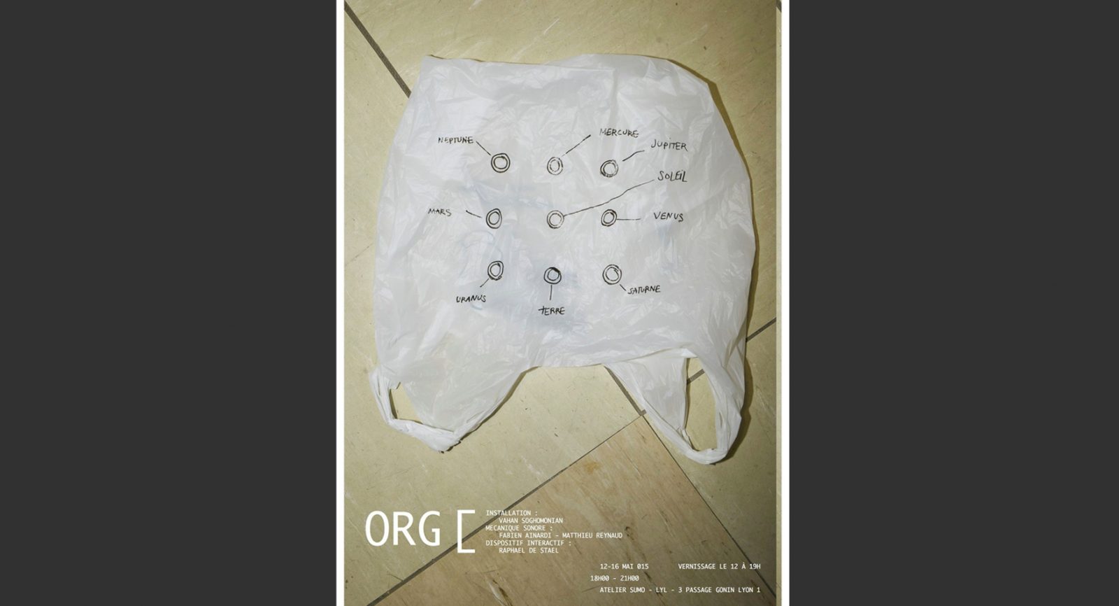 LYL Installation #1 – O.R.G