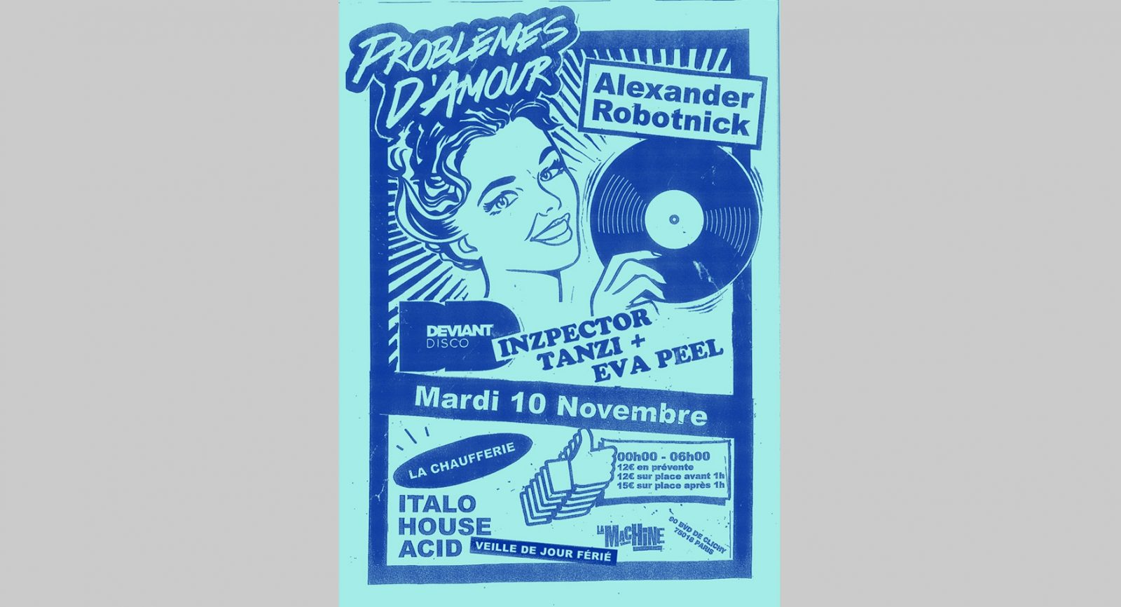 Problèmes d’Amour w/Alexander Robotnick