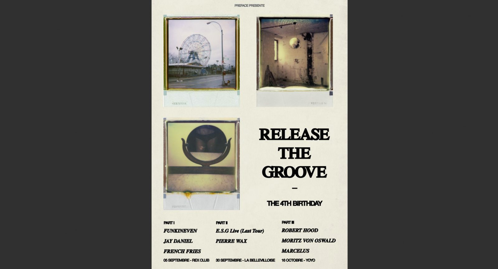 Release The Groove : 4th Birthday w/ESG