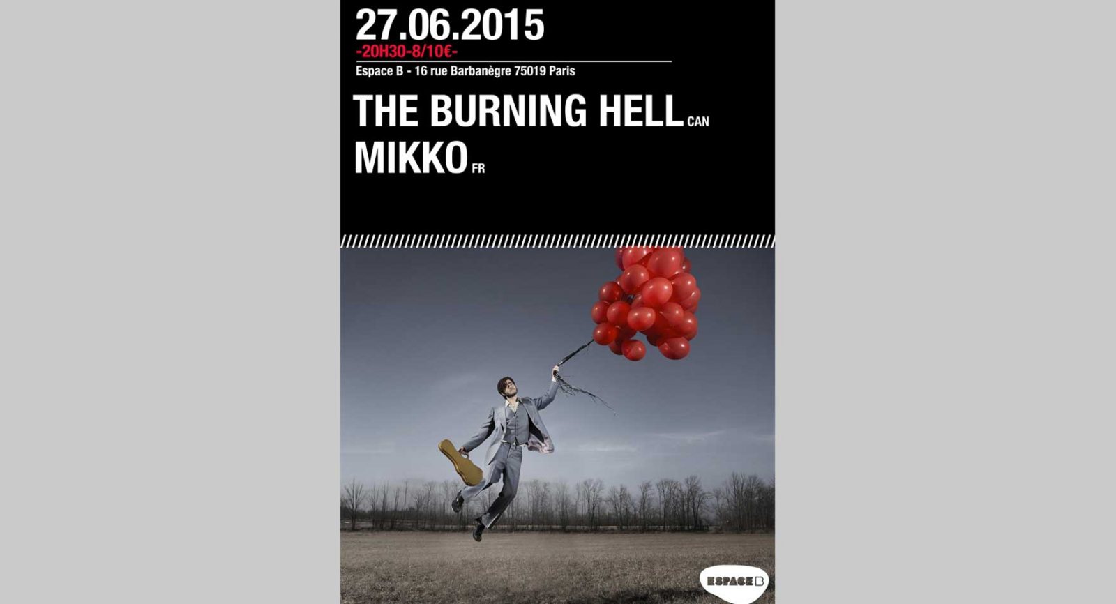 The Burning Hell + Mikko @ Espace B