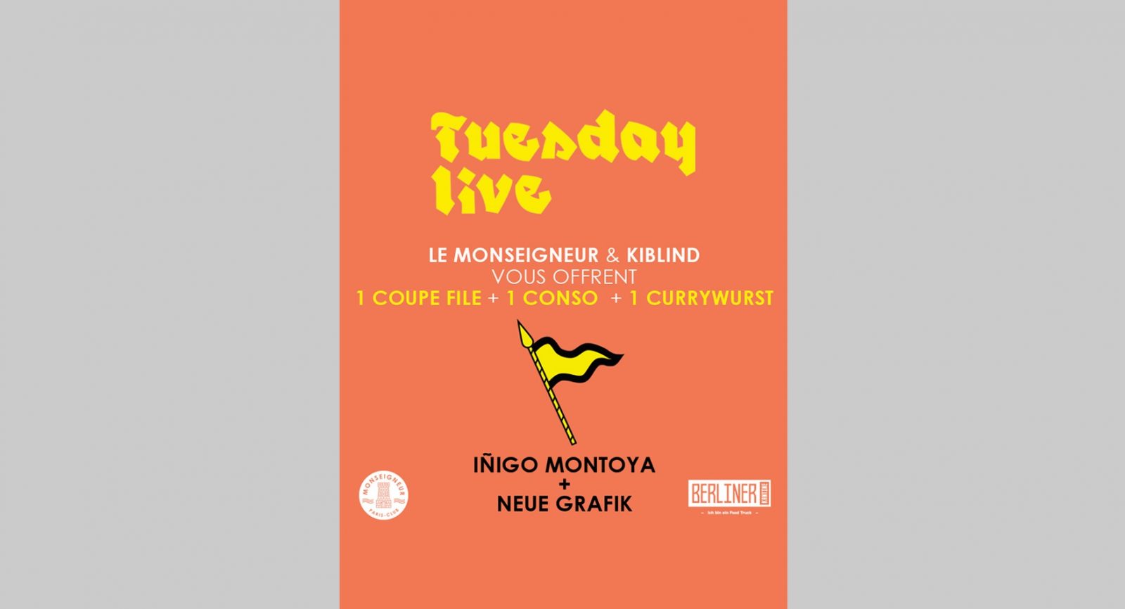 Tuesday Live w/Inigo Montoya