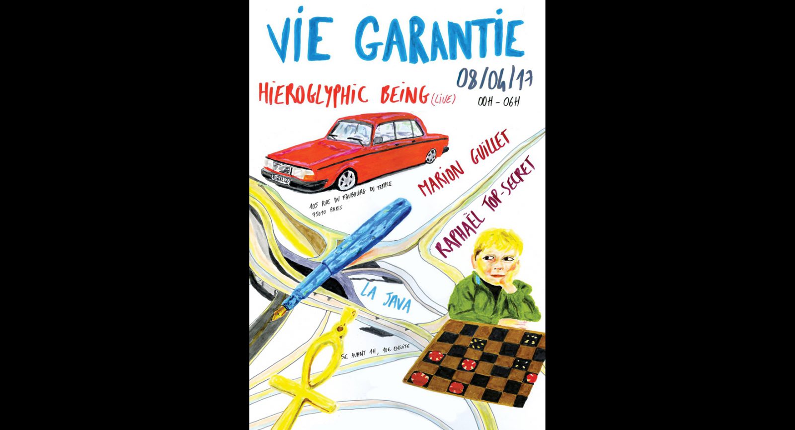 Vie Garantie w/Hieroglyphic Being