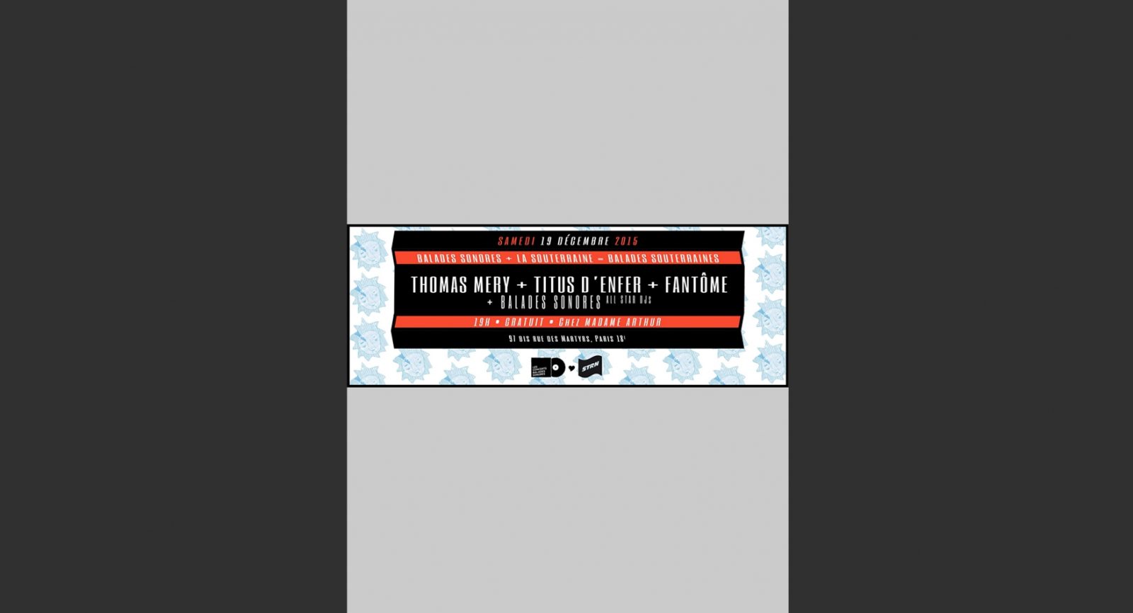 Balade Souterraine w/ Thomas Méry