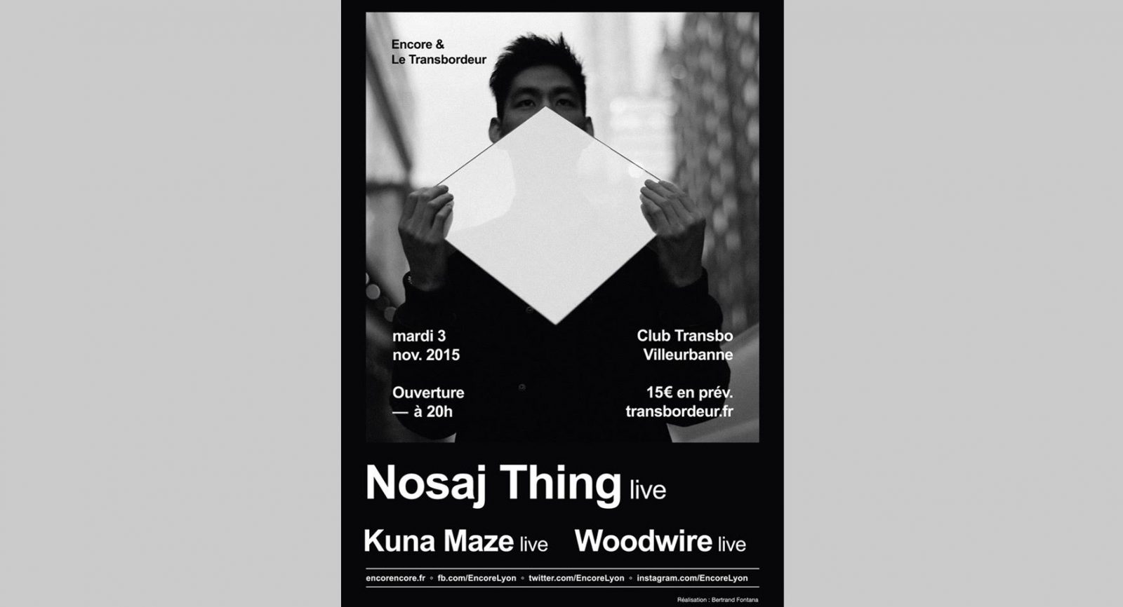 Encore w/Nosaj Thing