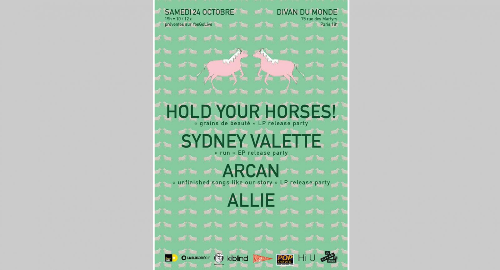 Concert Hold Your Horses!