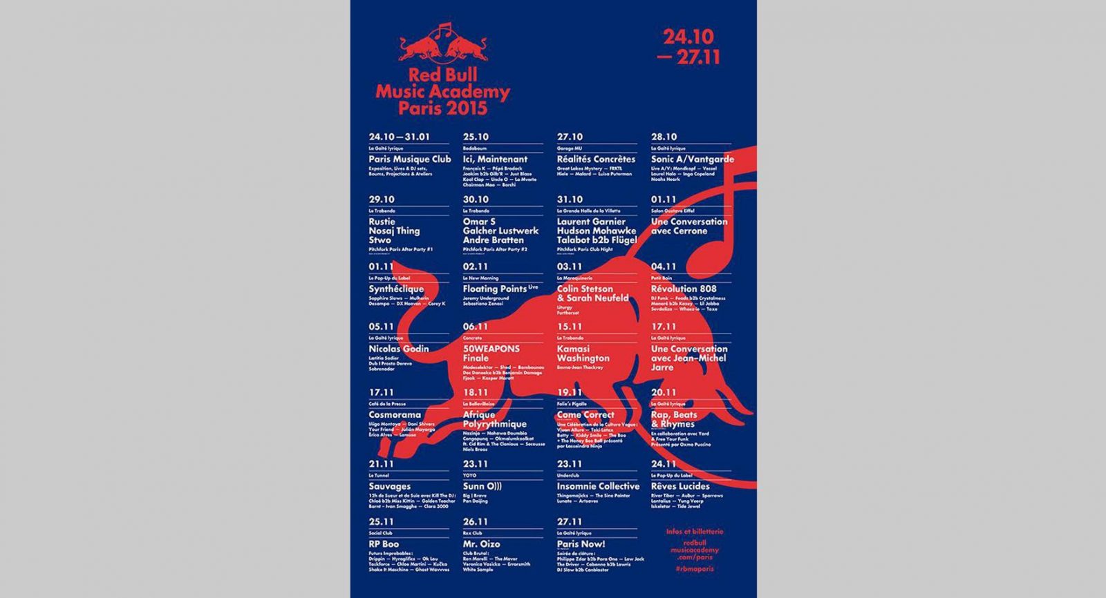 Red Bull Music Academy Paris 2015