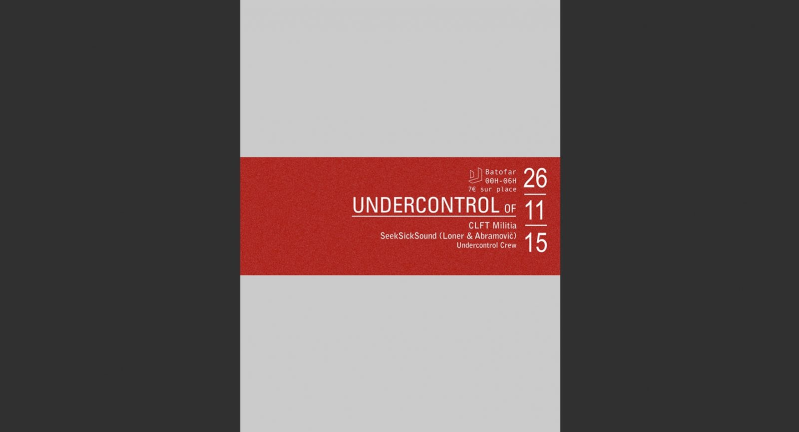 Undercontrol Of w/CLFT
