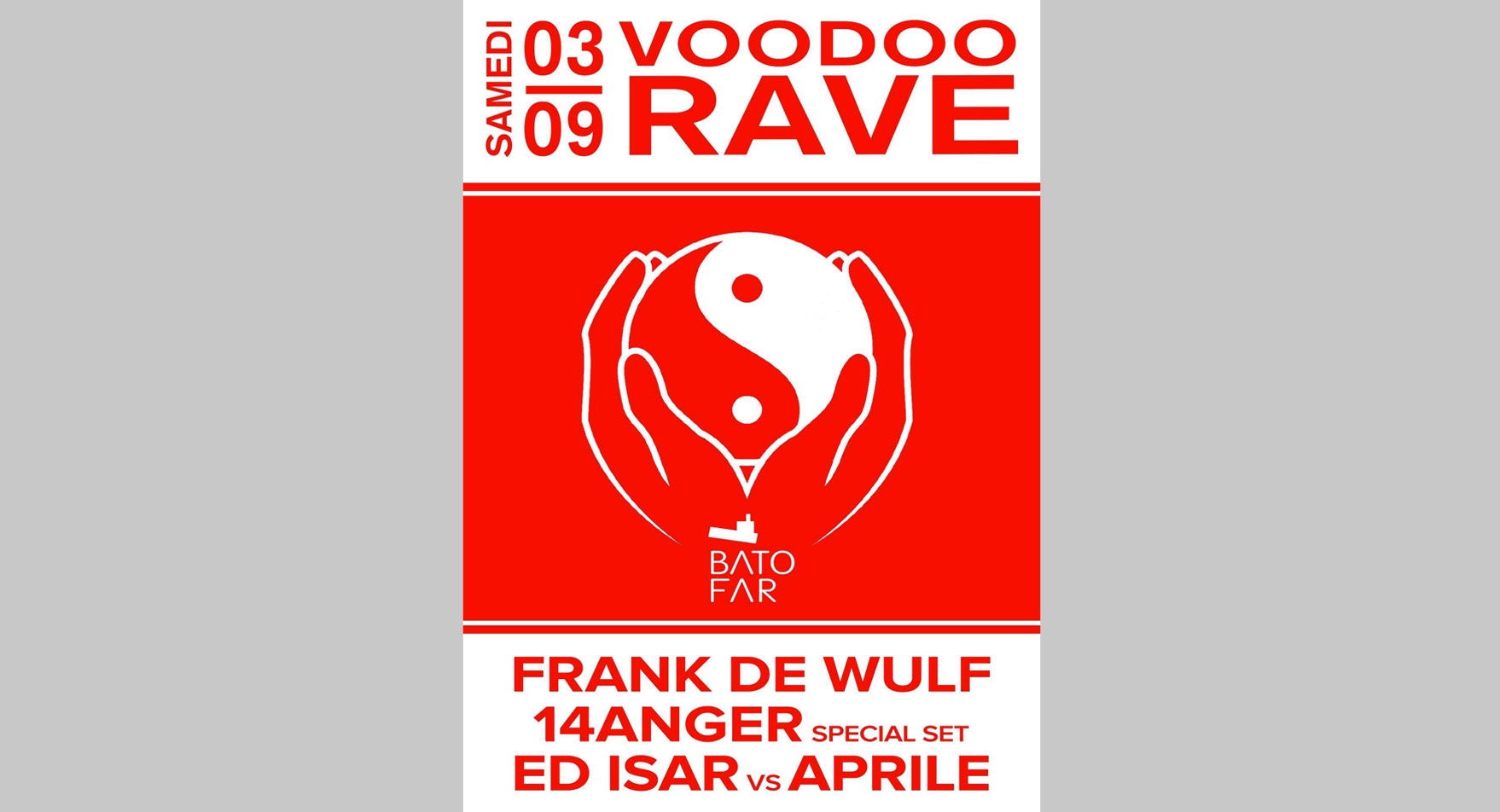 Voodoo Rave Voodoo Rave #3 w/Frank De Wulf - Kiblind