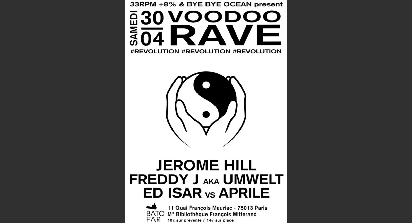 Voodoo Rave #2 w/Jérôme Hill