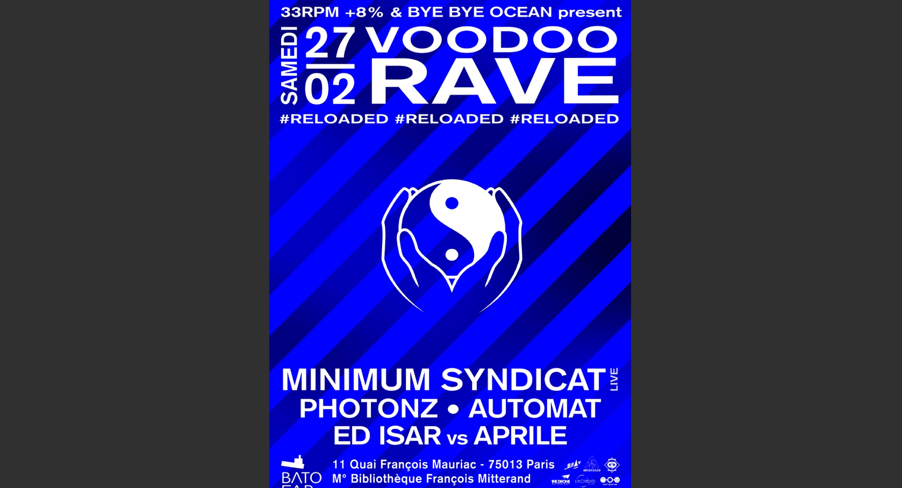 Voodoo Rave Voodoo Rave w/Minimum Syndicat - KIBLIND