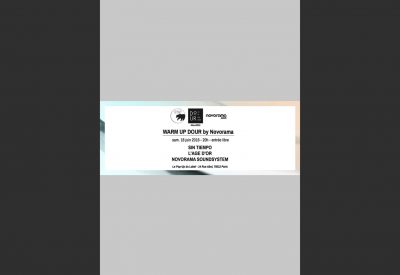 Warm Up Dour by Novorama w/ Sin Tiempo + L’Age d’or