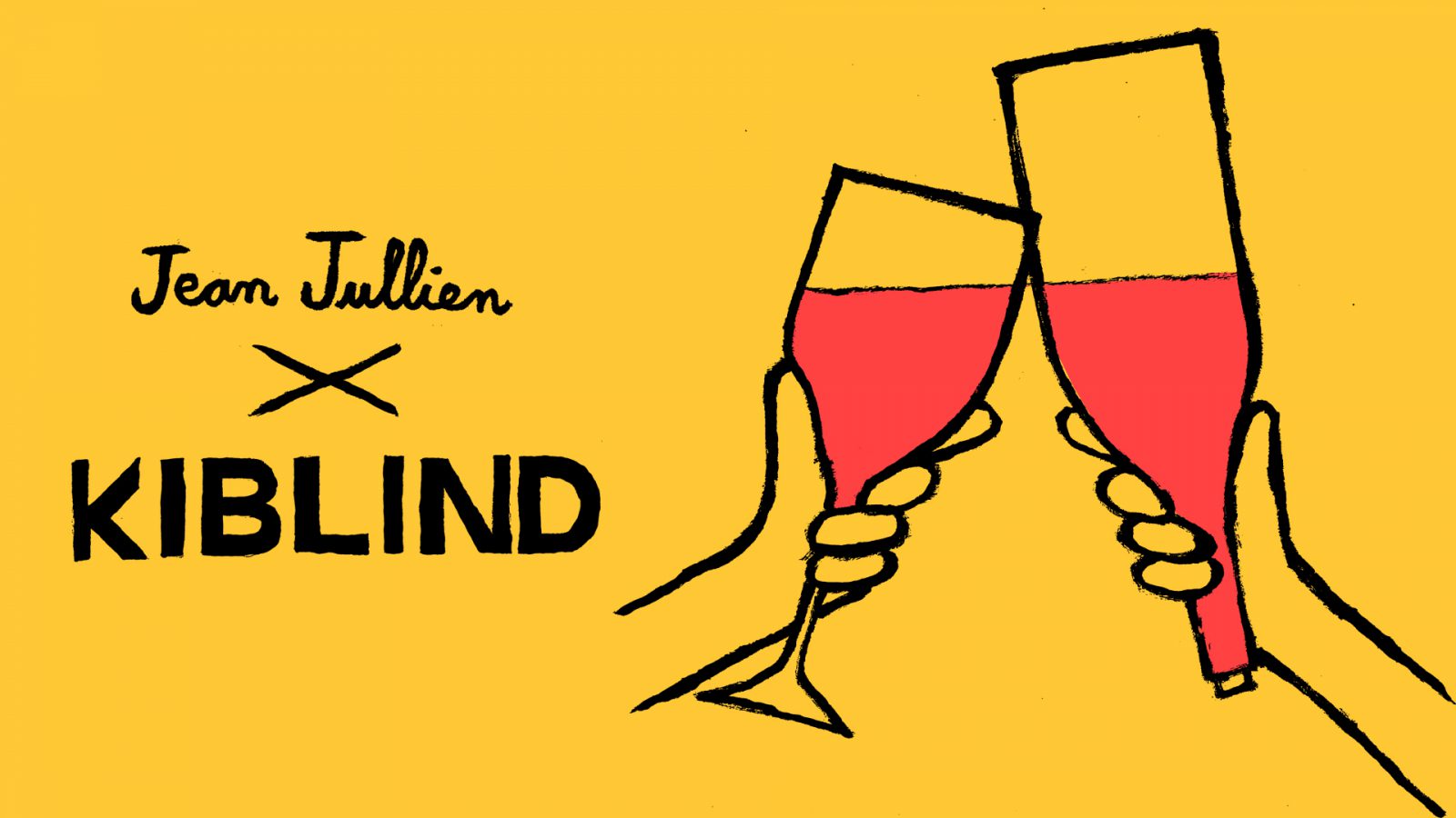 Ouverture KIBLIND Atelier ft Jean Jullien