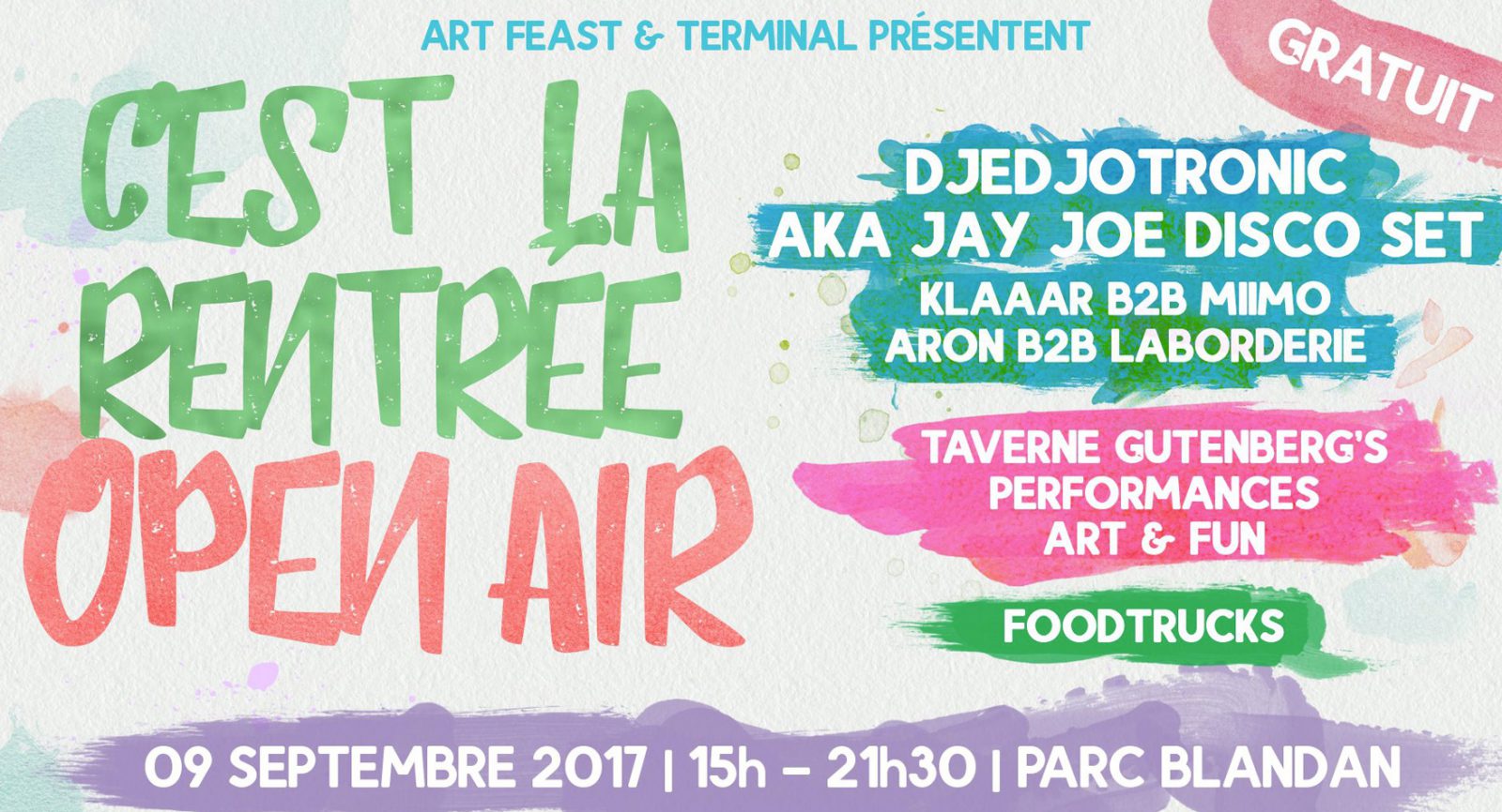 C’est la Rentrée Open Air w/Djedjotronic