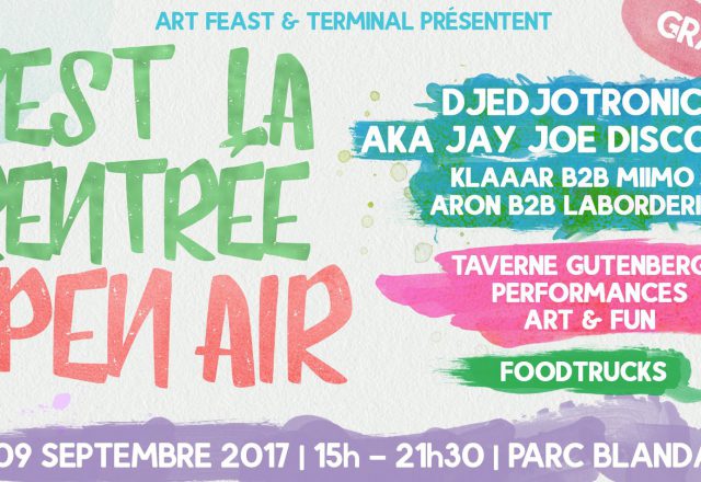 C’est la Rentrée Open Air w/Djedjotronic