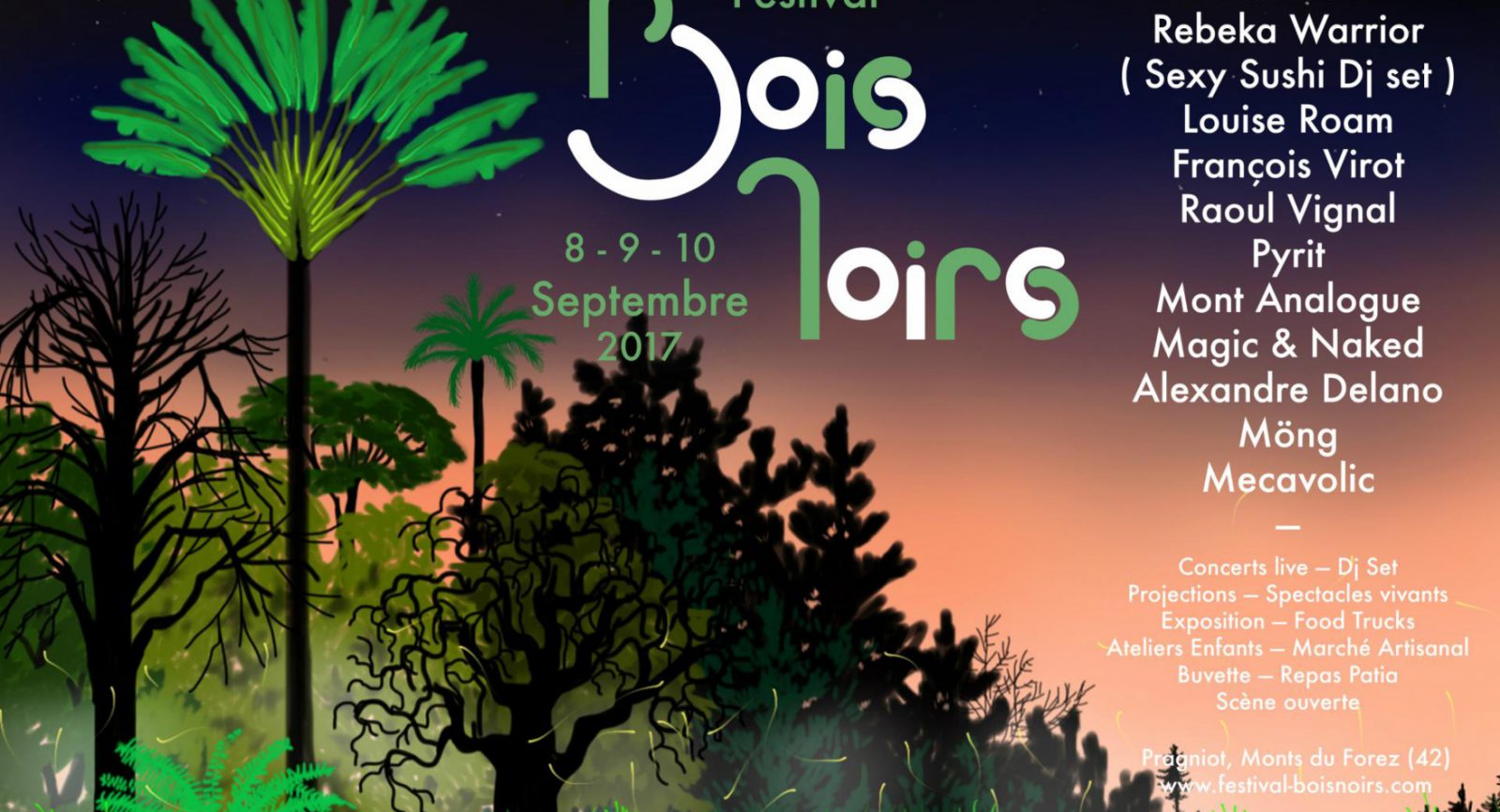 [Festival] Bois Noirs 2017