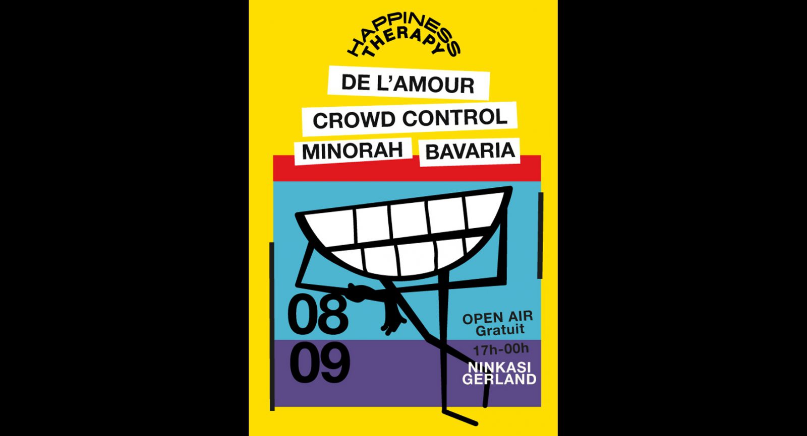 Happiness Therapy Open Air w/De L’Amour