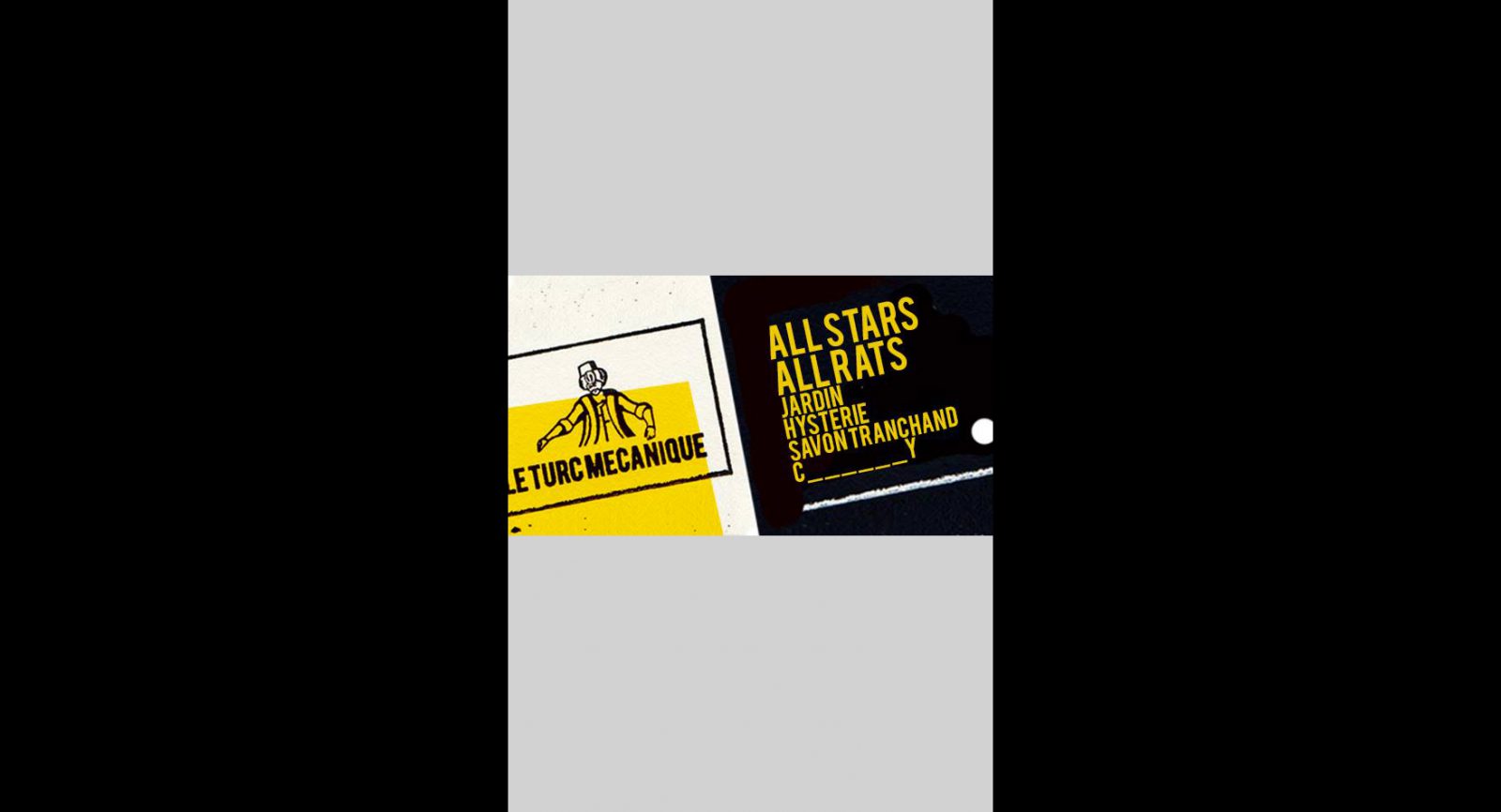 Le Turc Mécanique : All Stars / All Rats