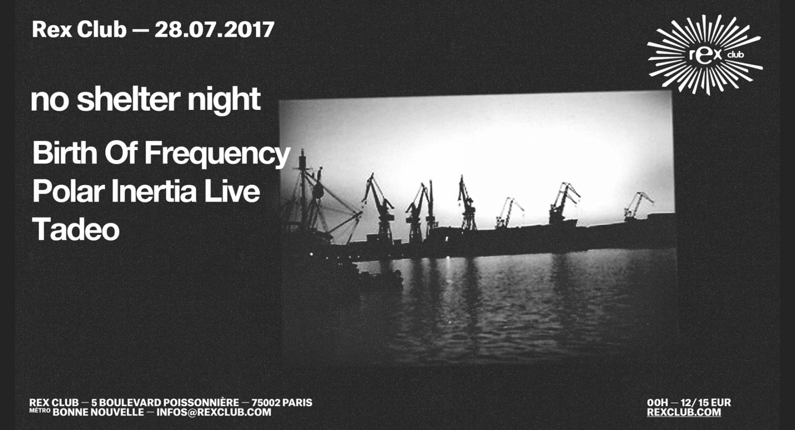 No Shelter label night w/Birth of Frequency