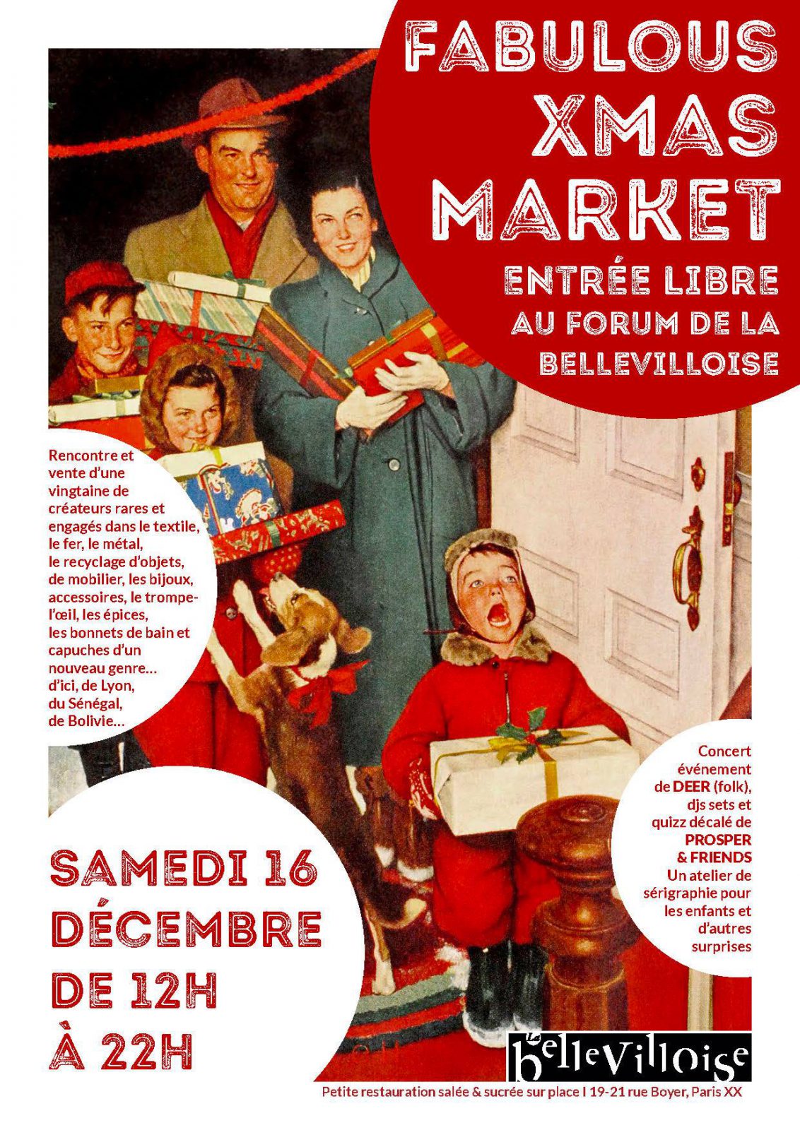 [Pop Up Market]. Fabolous XMAS Market