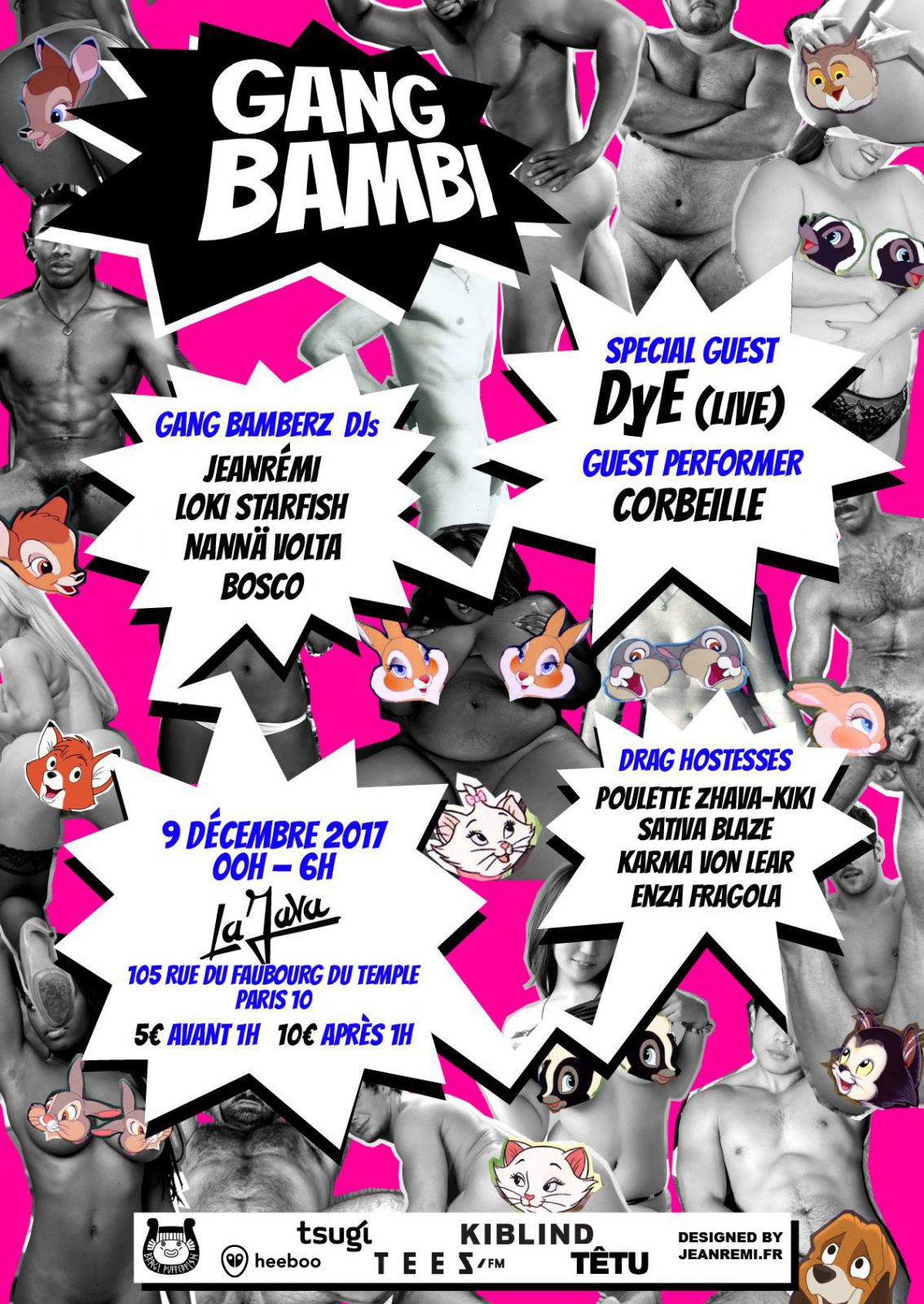 [Soirée] Gang Bambi w/Dye