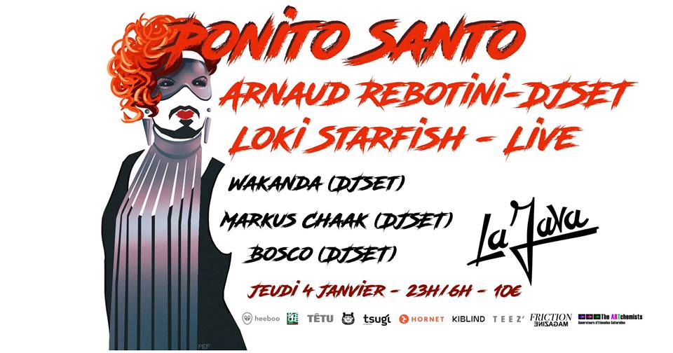 [Soirée] Ponito Santa #2 w/Arnaud Rebotini, Loki Starfish