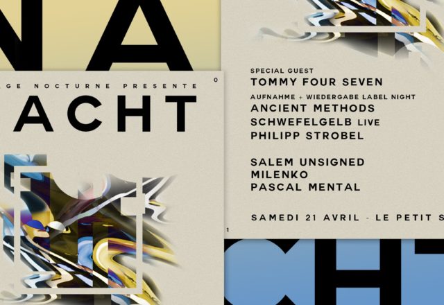 [Soirée] Tapage Nocturne w/ Tommy Four Seven, Aufnahme et Wiedergabe