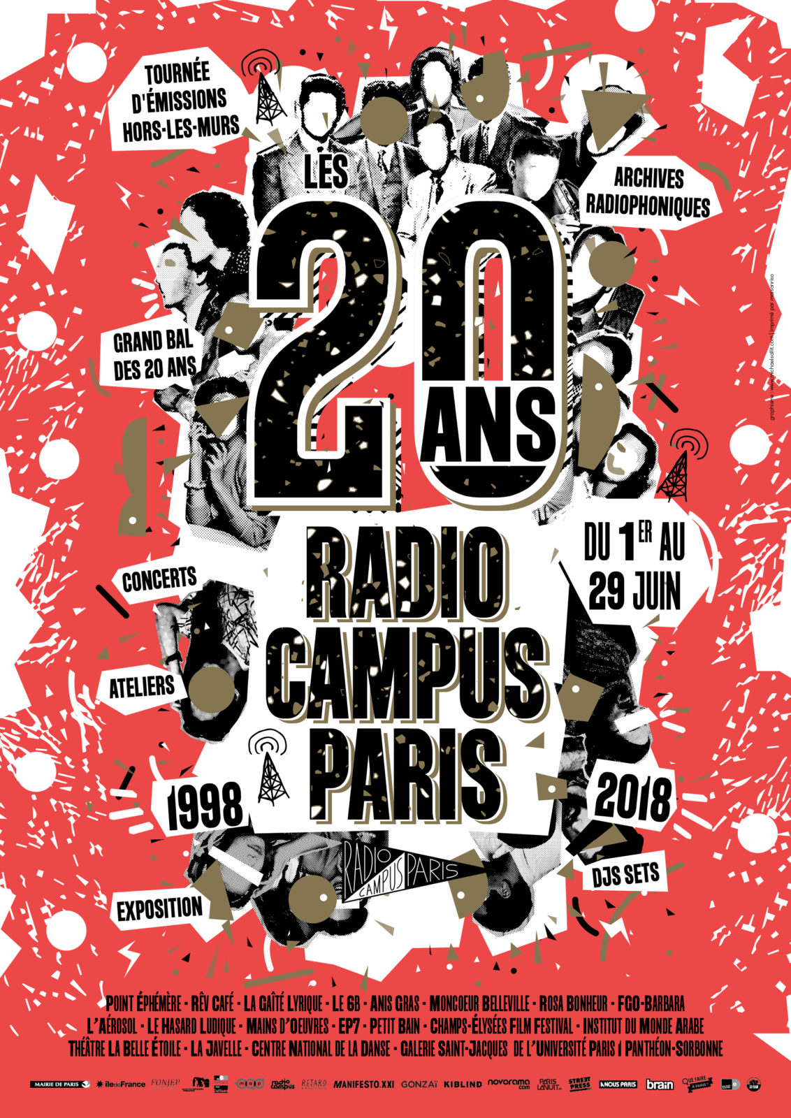 [Festival] Radio Campus Paris fête ses vingt ans !