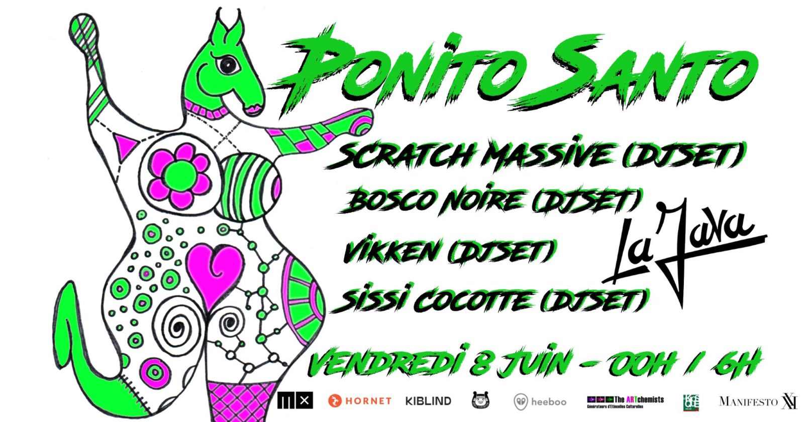 [Soirée] Ponito Santo #4 @ La Java