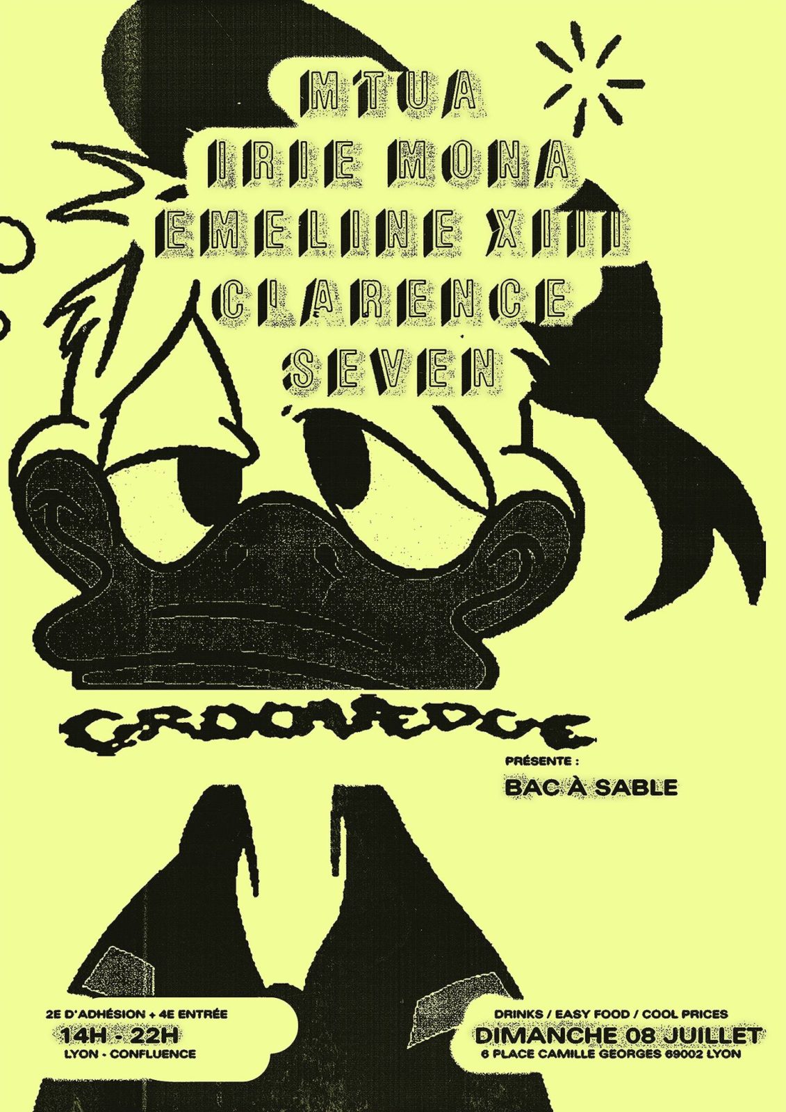 [SOIRÉES]. Groovedge pres. Bac à Sable
