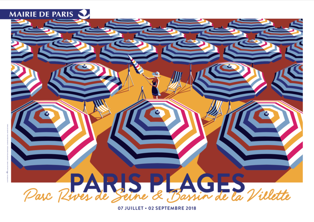 Paris Plages 2018 Kiblind