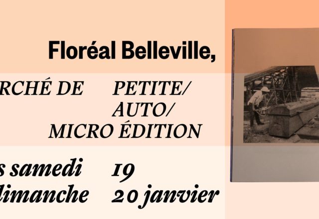 [Festival] Marché de la petite édition