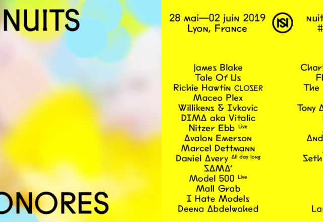 [Festival] Nuits Sonores 2019