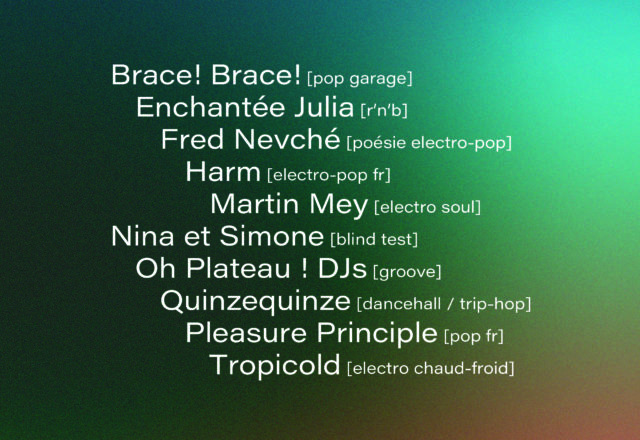 [Festival] Oh Plateau 2019